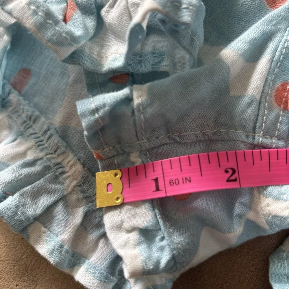Little Co. by Lauren Conrad Boho daisy Floral print Romper Shorts Size 5 Girls‎